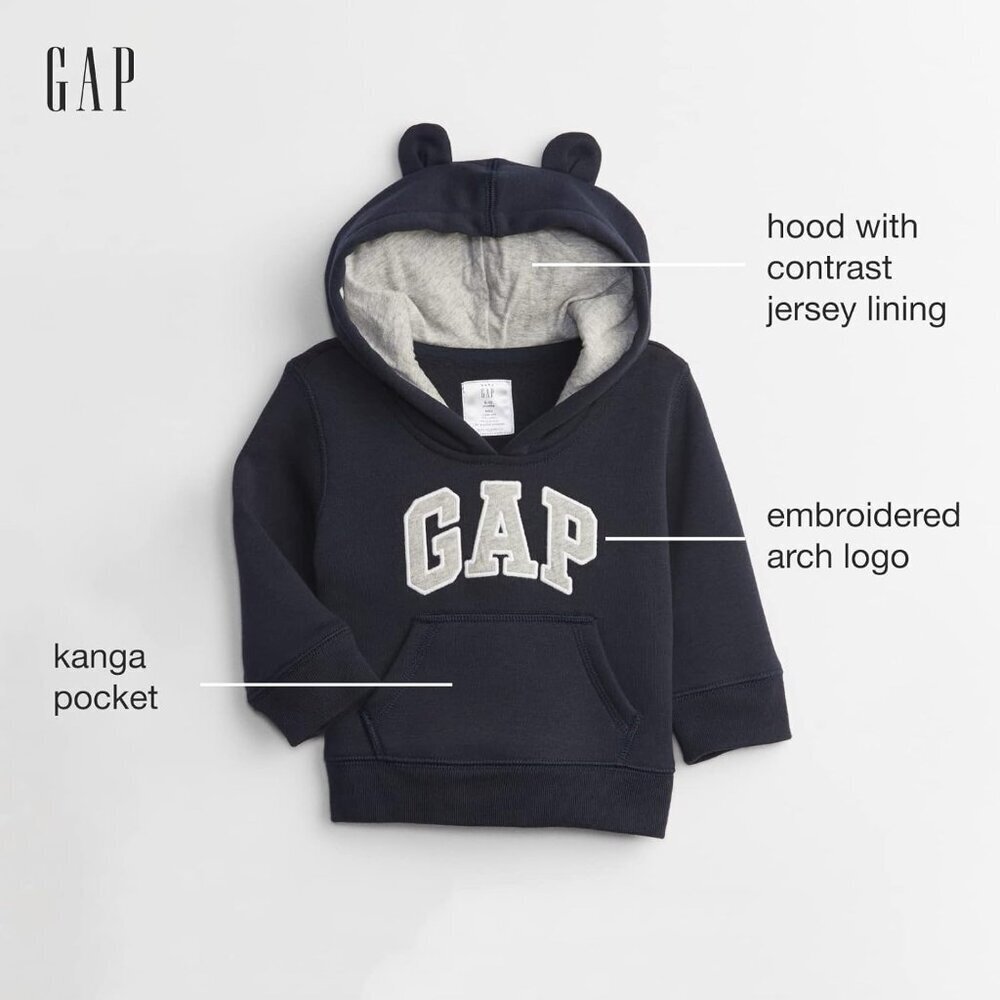 Playtime Favorites Logo Full Zip Hoodie Hooded Sweatshirt - Picture 2 of 3
